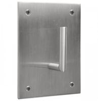 Formani Piet Boon ONE PB140 massieve haak vast op onderplaat - mat RVS - thumbnail