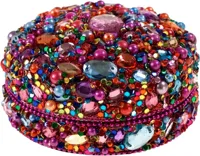 Werner Voss sieradendoosje aluminium kralen 10x5cm multi - thumbnail