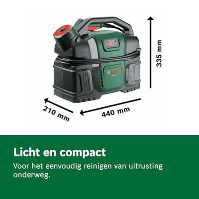 GRS BOSCH FONTUS DRUKREINIGER BIKE KIT 18V M/ACCU - thumbnail