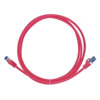 LogiLink C6A084S RJ45 Netwerkkabel, patchkabel CAT 6A S/FTP 7.50 m Rood 1 stuk(s) - thumbnail
