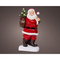 Beeld kerstman LED 9x19,5x31,5cm - thumbnail