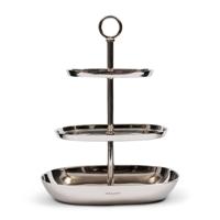 Rivièra Maison Etagère 'Bexley' 49cm hoog, kleur Zilver - thumbnail