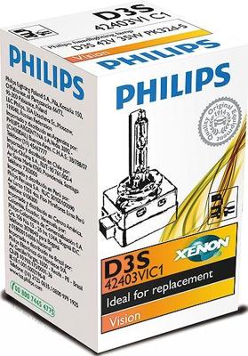 Philips hoofdlamp "xenon vision " d3s vision c1 .