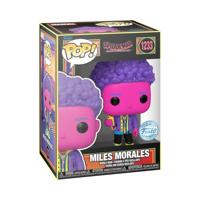 Spider-Man: Across the Spider-Verse Funko Pop Vinyl: Miles Morales (Blacklight) - thumbnail