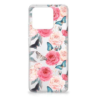 Xiaomi Redmi 10C | TPU Case | Butterfly Roses Xiaomi Redmi 10C | TPU Case | Butterfly Roses
