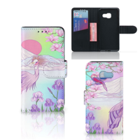 Samsung Galaxy A3 2017 | Telefoonhoesje | Met pasjeshouder | Bird - thumbnail