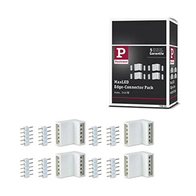 Paulmann 70615 Hoekverbinder Kunststof (l x b x h) 1.7 x 1.6 x 1.2 cm 4 stuk(s)