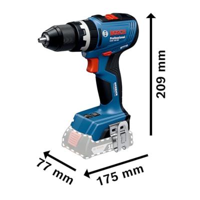 Bosch Professional GSB 18V-65 06019N3306 Accu-draaislagmoeraanzetter Aantal meegeleverde accus: 2 Li-ion Bosch Professional GSB 18V-65 06019N3306 Accu-draaislagmoeraanzetter Aantal meegeleverde accus: 2 Li-ion