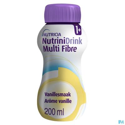 NutriniDrink Multi Fibre Vanillesmaak Flesje 200ml