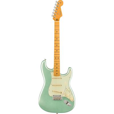 Fender American Professional II Stratocaster Mystic Surf Green MN elektrische gitaar met koffer Fender American Professional II Stratocaster Mystic Surf Green MN elektrische gitaar met koffer