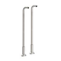 Badkraankoppelingen Tres Clasic Vrijstaand RVS - thumbnail