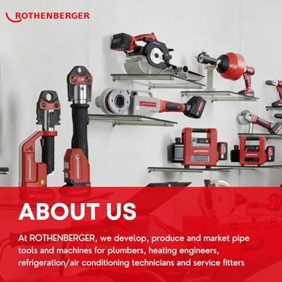Rothenberger Expandertang | expanderkoppen tot 42 mm (1 3/4 inch) | 1,0 kg | 1 stuk - 12400 12400 - thumbnail