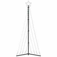 VidaXL Led-kerstboom 339 leds kleurrijk 187 cm - thumbnail