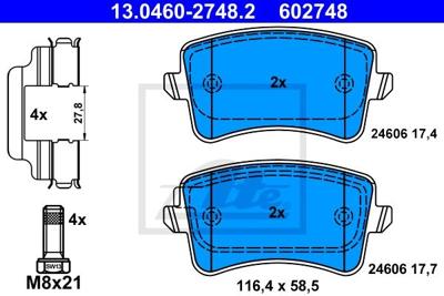 Remblokken set 13046027482