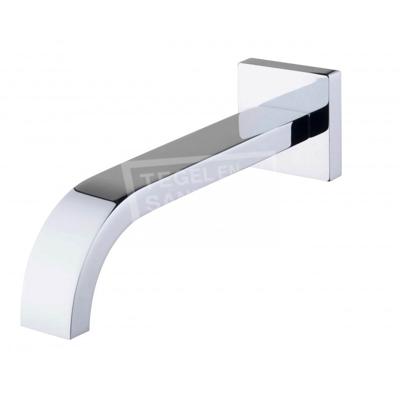 Inbouwuitloop Wiesbaden Vierkant 25cm 1/2" Chroom