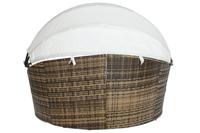Tuinstoel Home ESPRIT Beige 90 x 87 x 65 cm - thumbnail