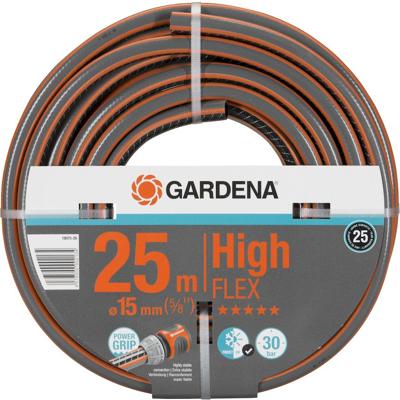 Gardena Highflex Tuinslang 25m 5/8" - Knikvrij, Power Grip, Drukbestendig 30 Bar