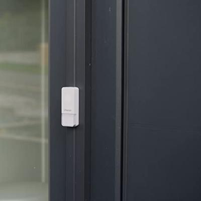 Chacon Draadloze deurbel set 300m plug-in design wit + flits - 8415101