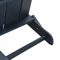 Tuinstoel 2 pcs Marineblauw 80.5 x 74.5 x 92 cm Polyetheen - thumbnail