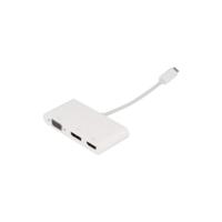 VisionTek 901433 USB-C naar DisplayPort HDMI & VGA Hub M/F/F - thumbnail