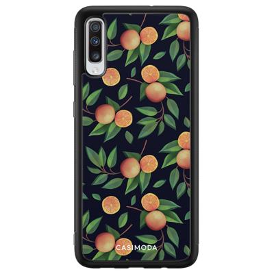 Samsung Galaxy A70 hoesje - Orange lemonade