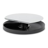 Kensington Spin Station Monitordraaischijf Hoogte: 5.7 tot 8.2 cm Grijs - thumbnail