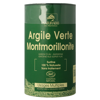 Groene klei montmorillon fijn 300 Gram
