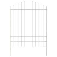 Tuinhek Wit 170 x 225 cm Gepoedercoat staal - thumbnail
