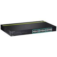 TRENDnet TPE-TG240G 24-poorts Gigabit PoE + -schakelaar, 24 x Gigabit PoE + poorten, 370 W stroombudget, ethernet-netwerkschakelaar, metaal - thumbnail