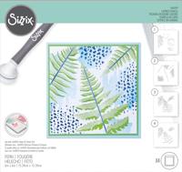 Sizzix • layered stencil fern 4pcs - thumbnail