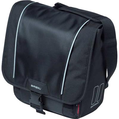 Basil sport design commuter bag - fietsrugtas zwart 18l - thumbnail
