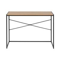 Bureau Jaxx - naturel/zwart - 75x100x45 cm - thumbnail