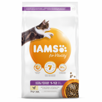 Iams Kitten kattenvoer met verse kip 3 kg - thumbnail