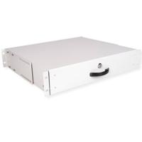 ROLINE 19-inch toetsenbordlade 2 U, 400mm diep afsluitbaar grijs - thumbnail