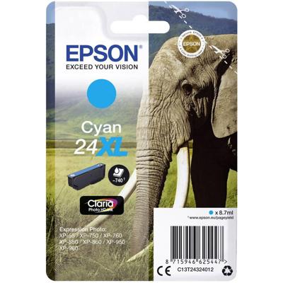 Epson 24XL cyaan