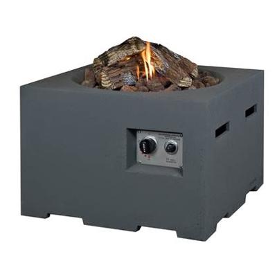 Cocoon vuurtafel vierkant klein antraciet Cocoon vuurtafel vierkant klein antraciet