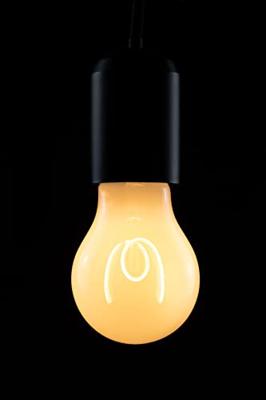 LED lamp melkglas 3,2W 2200K 190 lm E27 filament Segula dimbaar 50654