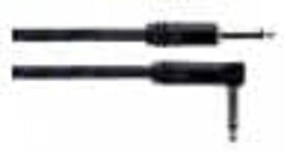 Cordial 14782 Jackplug Instrumenten Aansluitkabel [1x Jackplug male 6,3 mm (mono) - 1x Jackplug male 6,3 mm (mono)] 7.50 m Zwart, Blauw Textielmantel