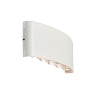QAZQA Buiten wandlamp wit incl. LED 10-lichts IP54 - Silly - thumbnail
