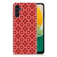 Samsung Galaxy A13 | A04s | TPU bumper | Batik Rood - thumbnail