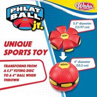 Wahu Phlat Ball Junior Red - Outdoor Game - Goliath - thumbnail