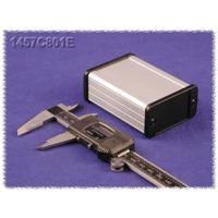 Hammond Electronics 1457C802EBK Universele behuizing 80 x 59 x 31 Aluminium Zwart 1 stuk(s) - thumbnail