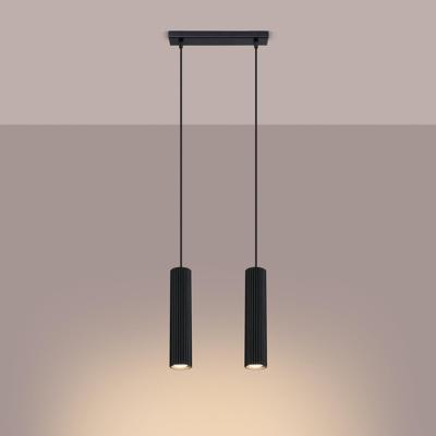 Hanglamp KARBON 2 zwart