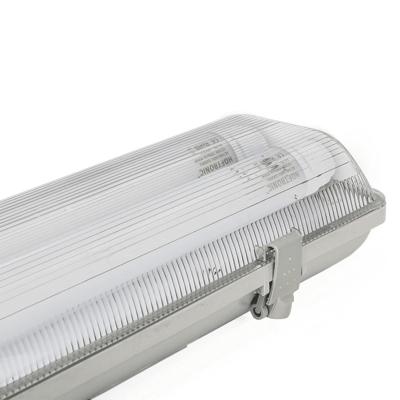 LED TL armatuur 120cm dubbel - T8 (G13) - 36 Watt 3960 lumen (110lm/W) - 4000K neutraal wit (840) - Flikkervrij - IP65 waterdicht - LED TL Lamp