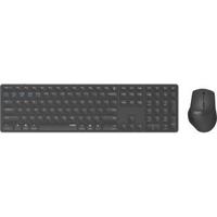 Rapoo 9800M Draadloze multimode Blade Combo Full Size Set Toetsenbord Grijs - thumbnail