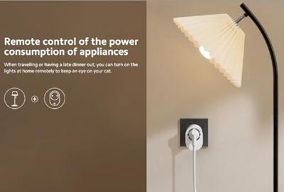 Xiaomi ZNCZ302KK Stopcontact WiFi Met meetfunctie Binnen 3680 W - thumbnail