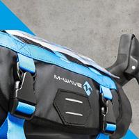 M-WAVE stuurtas "bp front" handlebar bag bp front" 10l black - thumbnail