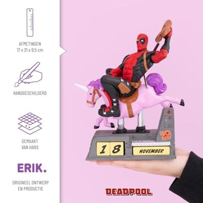 Deadpool 3D perpetual Calendar