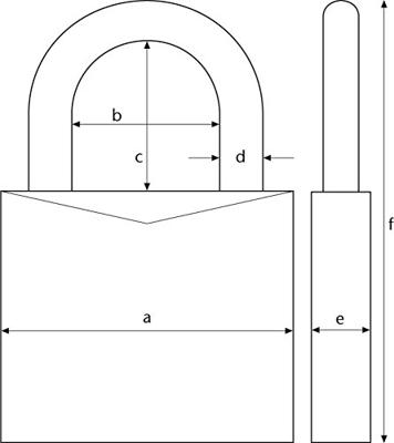 ABUS Hangslot 64Ti/30Hb60 C - 64TI/30HB60 C - 64TI/30HB60 C