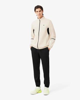 Lacoste Tennis x Daniil Medvedev Trainingspak Heren Beige - Maat M - Kleur: BeigeZwart | Soccerfanshop